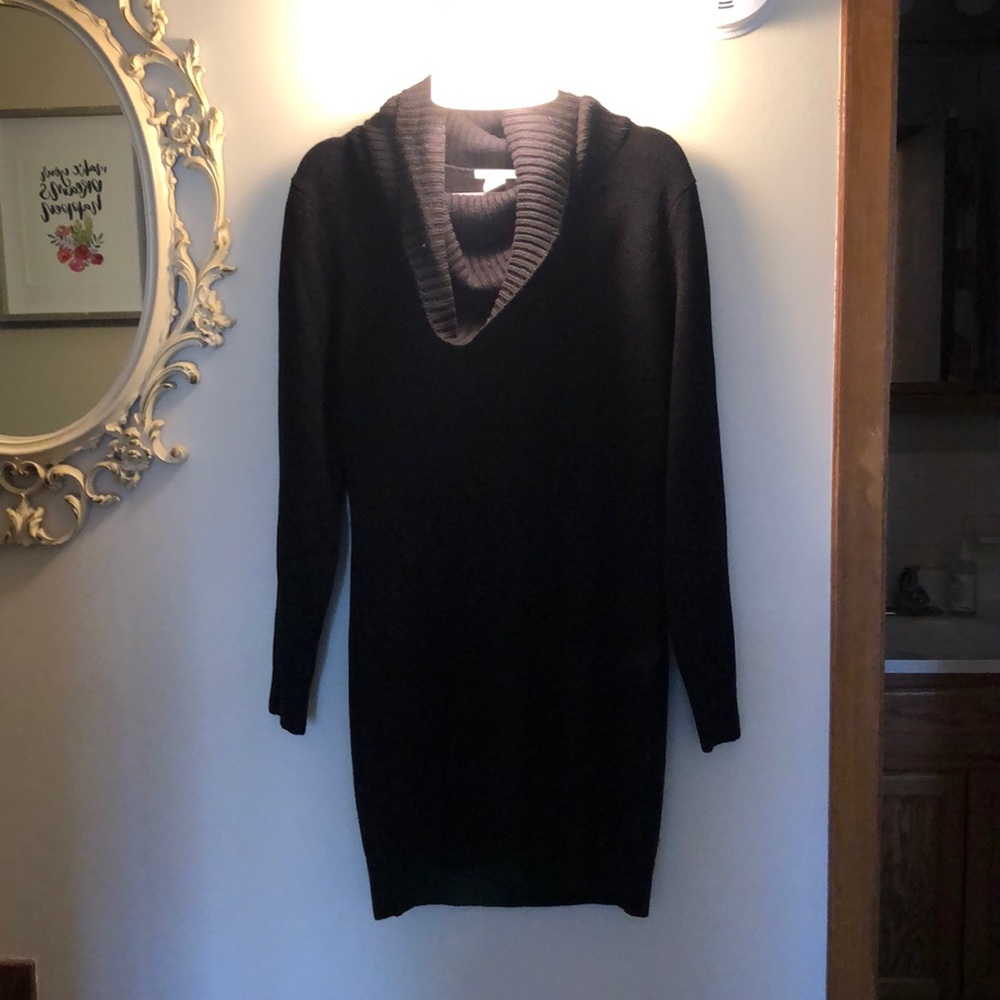 Black  sweater dress